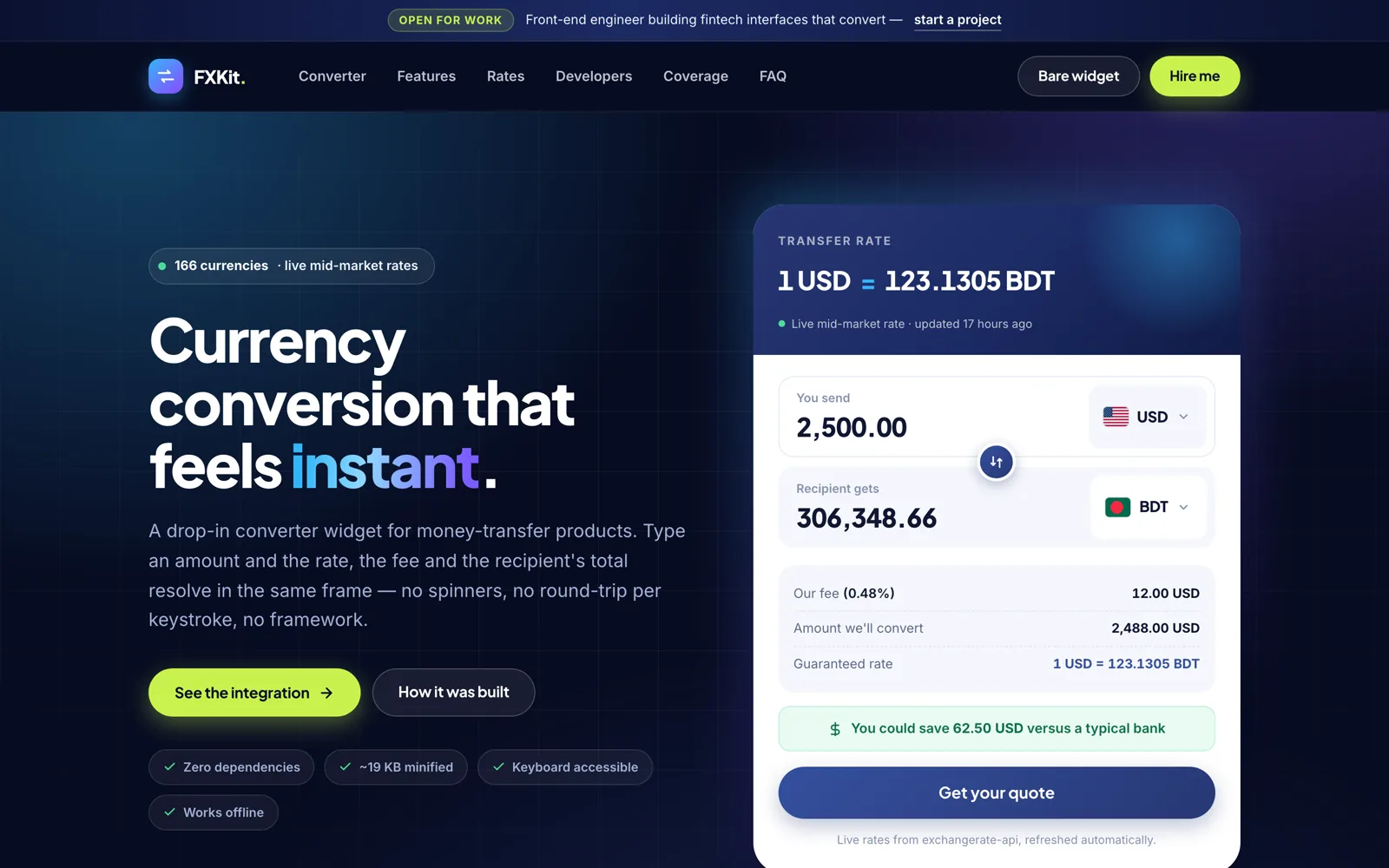 Screenshot of FXKit