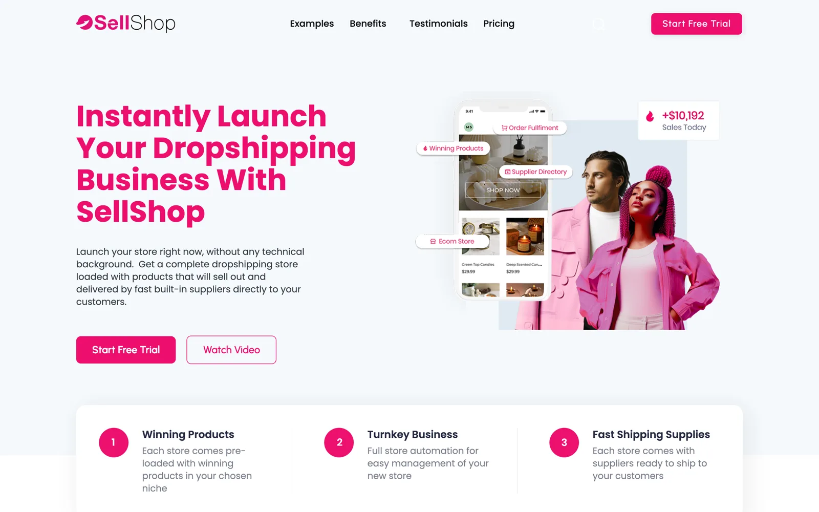Screenshot of SellShop.ai