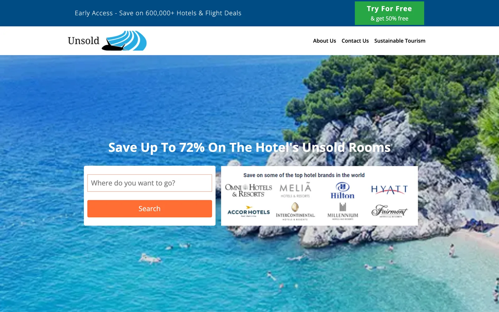 Screenshot of Unsold